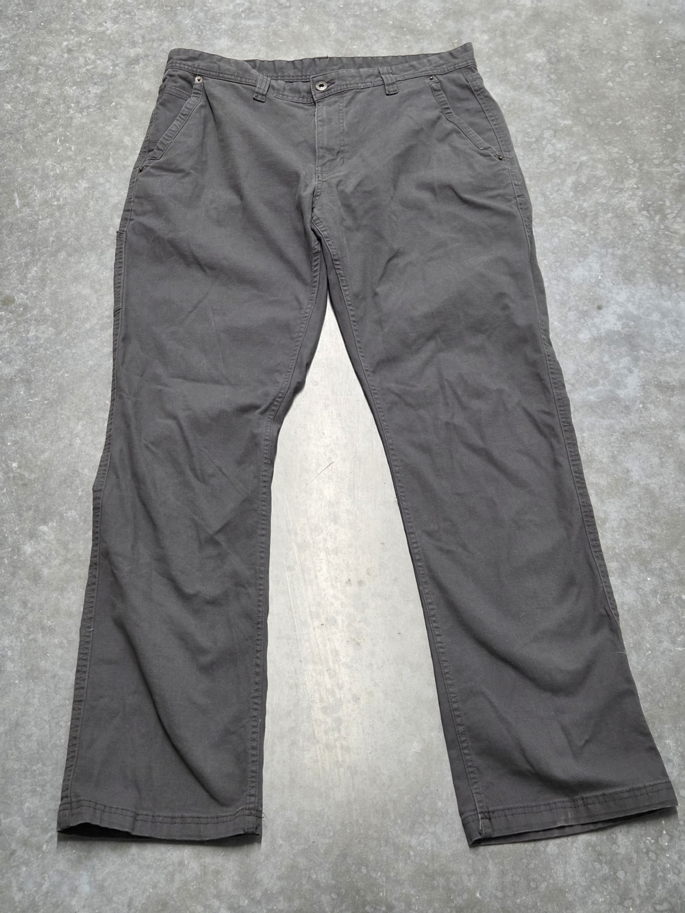 Eddie Bauer Men's Gray Gorpcore Workwear Rugged Utility Pants Size 34x34